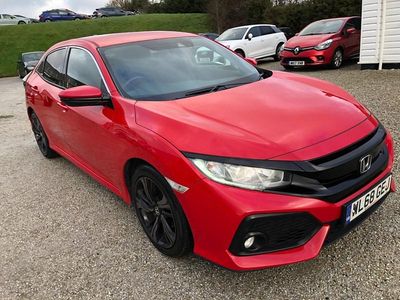 Used Honda Civic SR 126 HP (92 kW) 2018 Red Hatchback