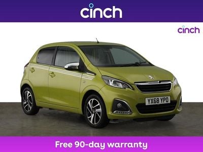 Green Used 2018 Peugeot 108 Collection Hatchback | £7,749 (Fair price)