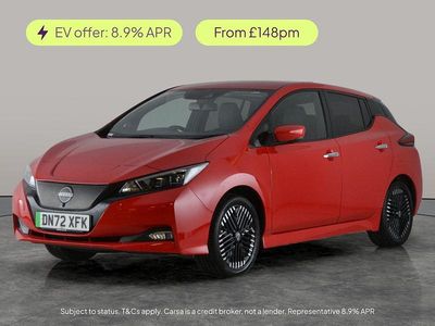 Used Nissan Leaf Tekna 110 kW (150 HP) 2022 Red Hatchback