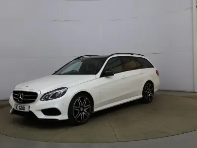 Used Mercedes E250 Premium 2015 White Estate