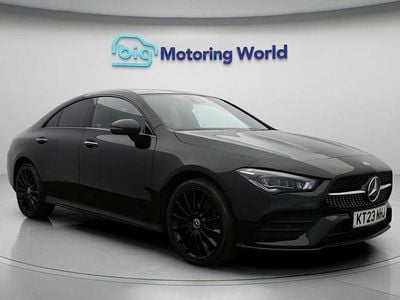 Black Used 2023 Mercedes CLA250e AMG Line Premium Plus Sedan | £23,300 (Fair price)