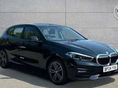 Used BMW 118 Sport Line 134 HP (98 kW) 2024 Black Hatchback