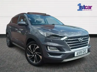 Used Hyundai Tucson Premium SE 177 HP (130 kW) 2019 Grey SUV