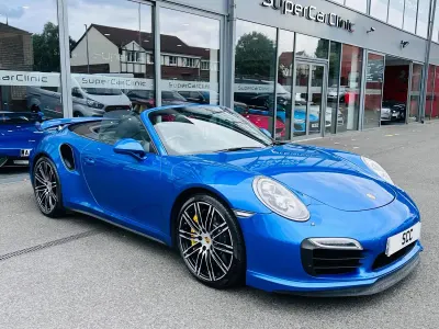 Used Porsche 991 552 HP (405 kW) 2013 Blue Coupe