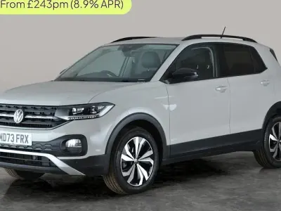 Used VW T-Cross Black Edition 110 HP (80 kW) 2023 Grey SUV