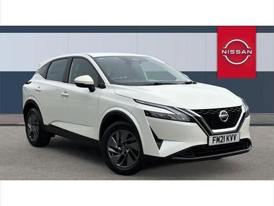 Used Nissan Qashqai Acenta Premium 140 HP (102 kW) 2021 Pearl  pearl white SUV