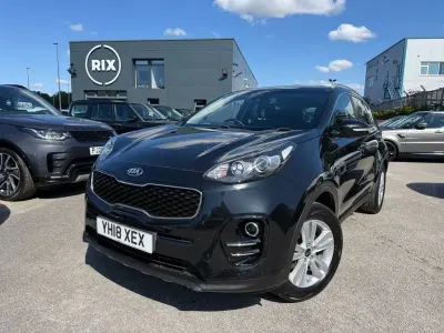 Used Kia Sportage 130 HP (95 kW) 2018 Black SUV