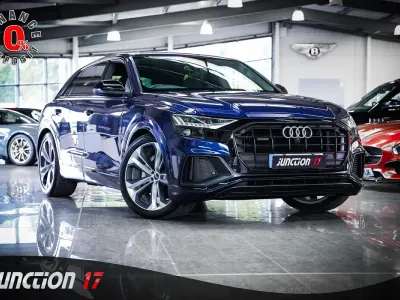 Used Audi Q8 Comfort 286 HP (210 kW) 2020 Blue SUV
