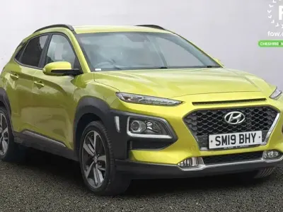 Used Hyundai Kona Premium 120 HP (88 kW) 2019 Yellow SUV