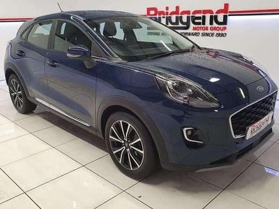 Used Ford Puma Titanium 2022 Blue Hatchback