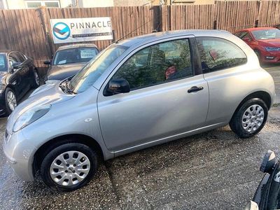 Begagnad Nissan Micra Visia 2010 Silver Halvkombi