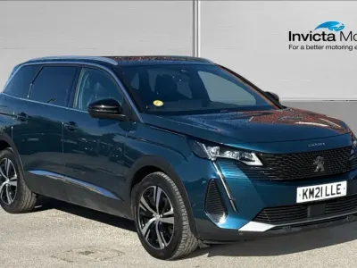 Used Peugeot 5008 GTi 131 HP (96 kW) 2021 Celebes blue metallic SUV