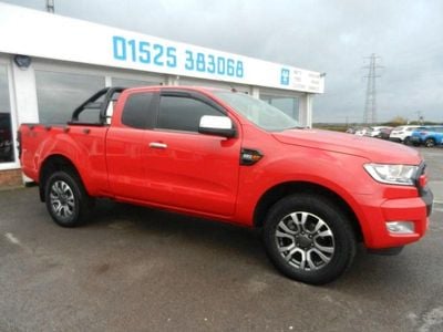 Used Ford Ranger XLT 150 HP (110 kW) 2017 Red Pickup