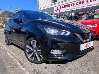 Used Nissan Micra Tekna 92 HP (67 kW) 2021 Black Hatchback