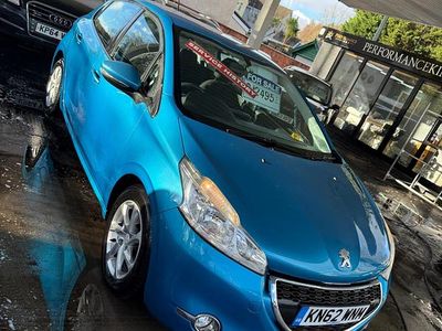 Blue Used 2012 Peugeot 208 Active Hatchback | £2,395 (A bit pricey)