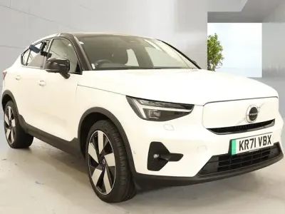 Used Volvo C40 Pro 300 kW (408 HP) 2022 Crystal white SUV