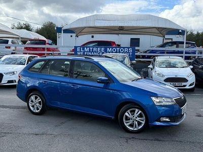 Blue Used 2019 Skoda Fabia SE Hatchback | £7,299 (Fair price)