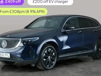 Used Mercedes EQC400 300 kW (408 HP) 2022 Blue SUV