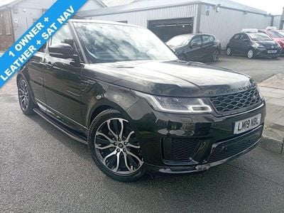 Black Used 2019 Land Rover Range Rover Sport HSE SUV | £27,977 (Good price)