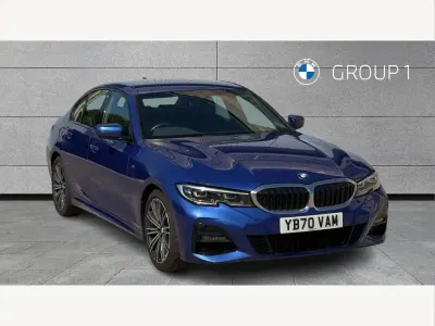 Used BMW 320 M Sport 184 HP (135 kW) 2020 Blue Sedan