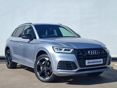 Begagnad Audi Q5 Black Edition 190 HK (139 kW) 2020 Silver SUV