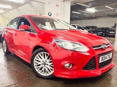 Red Used 2014 Ford Focus Zetec Hatchback | £3,595 (Fair price)