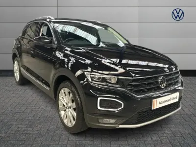 Używany VW T-Roc SEL 150 KM (110 kW) 2021 Czarny SUV