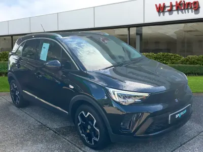 Used Vauxhall Crossland Ultimate 120 HP (88 kW) 2022 Black SUV