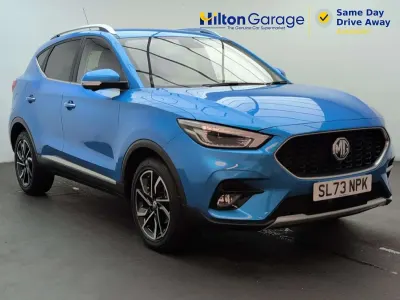 Used MG ZS Exclusive 106 HP (77 kW) 2023 Blue SUV
