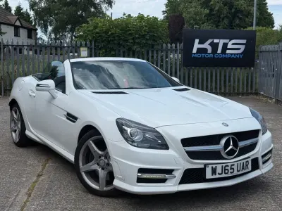 Used Mercedes SLK250 AMG 2015 White Cabriolet