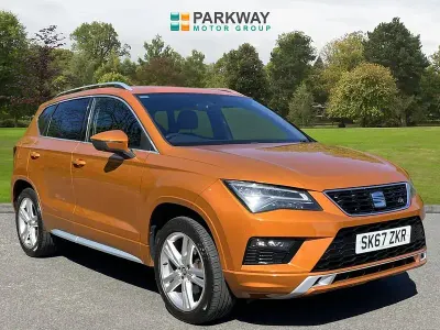 Used Seat Ateca 4Drive 190 HP (139 kW) 2017 Orange SUV