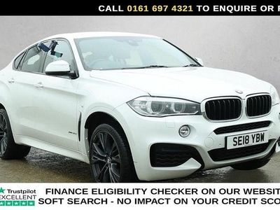 Used BMW X6 M Sport 258 HP (189 kW) 2018 White SUV