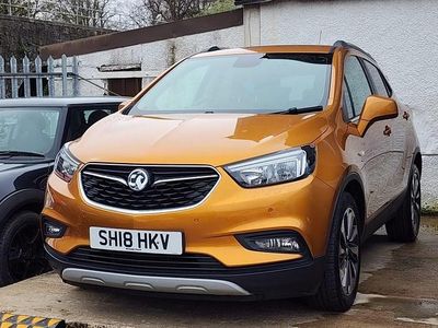 Used Vauxhall Mokka X Elite 140 HP (102 kW) 2018 Orange SUV