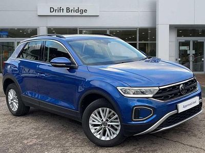 Blue Used 2022 VW T-Roc Life SUV | £18,495 (Fair price)