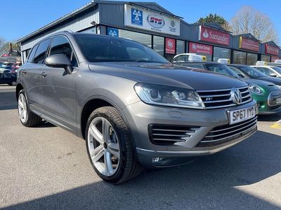 Used VW Touareg R-line Plus 262 HP (192 kW) 2017 Grey SUV
