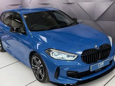 Used BMW 118 M Sport 140 HP (102 kW) 2021 Blue Hatchback