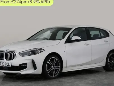 Used BMW 118 M Sport 136 HP (100 kW) 2023 White Hatchback