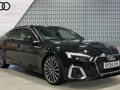 Used Audi A5 Sportback S-Line 204 HP (150 kW) 2024 Black Hatchback