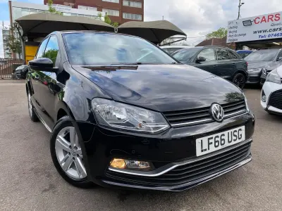 Used VW Polo Match 2016 Black Hatchback