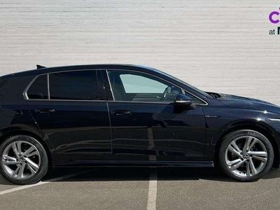Used VW Golf VIII R-line 130 HP (95 kW) 2022 Black Hatchback