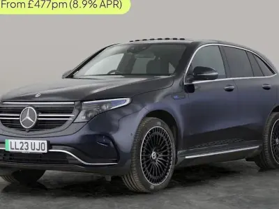 Used Mercedes EQC400 AMG line 300 kW (408 HP) 2023 Blue SUV