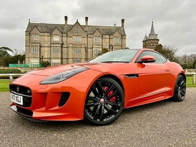 Used Jaguar F-Type Supercharged 2017 Orange Coupe