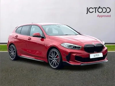 Used BMW 128 Comfort Edition 261 HP (191 kW) 2023 Red Hatchback