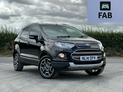 Used Ford Ecosport Titanium 125 HP (91 kW) 2014 Black SUV