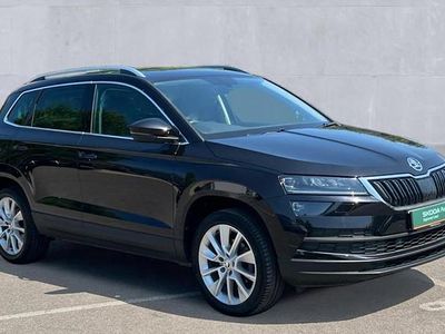 Magic black Used 2021 Skoda Karoq SE L SUV | £19,990 (A bit pricey)