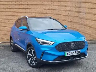 Used MG ZS Trophy Connect 114 kW (156 HP) 2022 Blue SUV