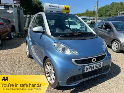 Used Smart ForTwo Coupé Passion 2014 Blue Coupe