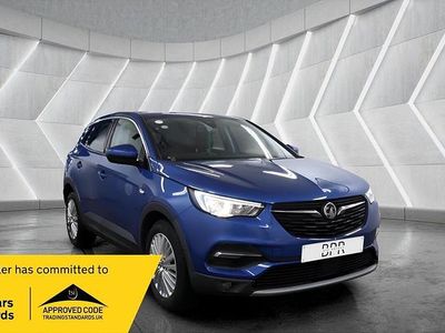Used Vauxhall Grandland X 130 HP (95 kW) 2019 Blue SUV