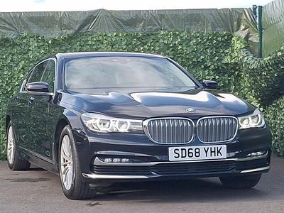 Used BMW 740L Exclusive 320 HP (235 kW) 2018 Black Sedan