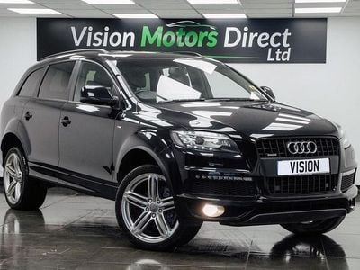 Black Used 2010 Audi Q7 S-Line SUV | £8,940 (A bit pricey)